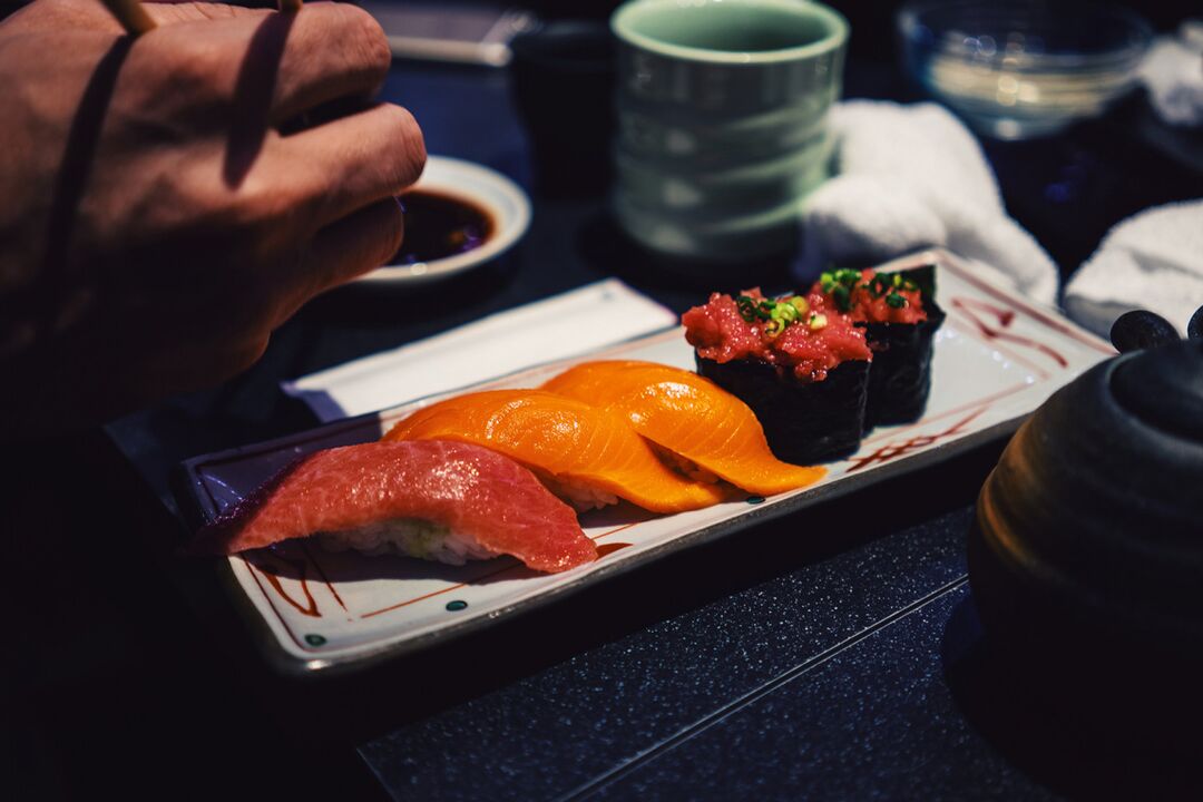 Jaapani dieedi jaoks sushi