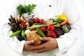 Köögiviljad pankreatiidiga dieedil